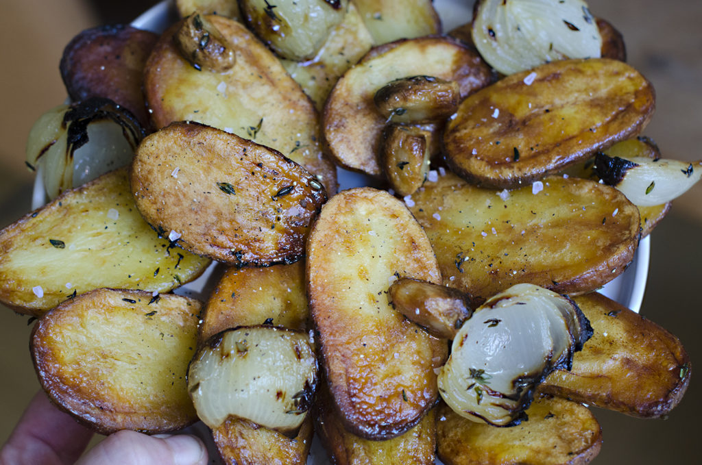 Extra Crispy Oven Roasted Potatoes