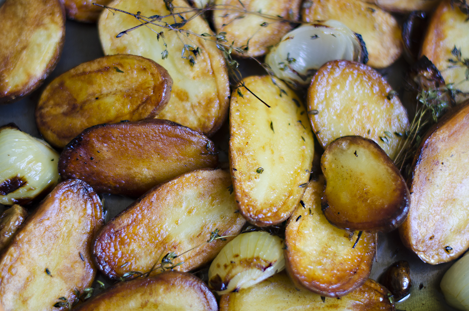 Extra Crispy Oven Roasted Potatoes